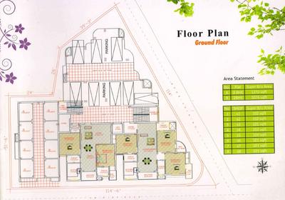 Project Image of 955.0 - 1370.0 Sq.ft 2 BHK Apartment for buy in Triveni Vishwanath Tower