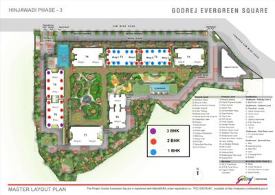 Project Image of 473.0 - 1074.0 Sq.ft 1 BHK Apartment for buy in Godrej Evergreen Square