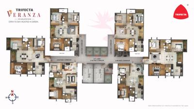 Project Image of 1165.0 - 1745.0 Sq.ft 2 BHK Apartment for buy in Trifecta Veranza
