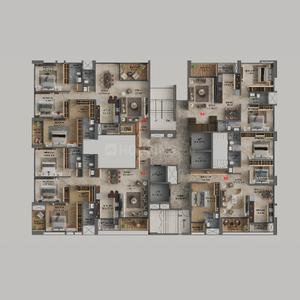 Project Image of 1210.0 - 2246.0 Sq.ft 3 BHK Apartment for buy in Krutarth