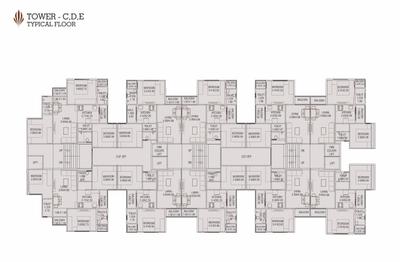 Project Image of 493.63 - 688.78 Sq.ft 2 BHK Apartment for buy in Silver Al Minaar Heights Tower A To E