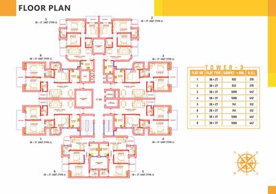 Project Image of 731.0 - 1482.0 Sq.ft 2 BHK Apartment for buy in DR Ram Prasad Estate