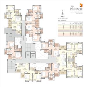 Project Image of 418.0 - 640.0 Sq.ft 1 BHK Apartment for buy in AP Pinnacle Phase 1