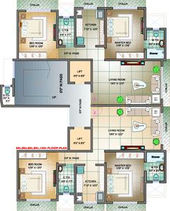 Project Image of 1800 Sq.ft 4 BHK Apartment / Flat for sale in Vile Parle West for Rs. 75000000