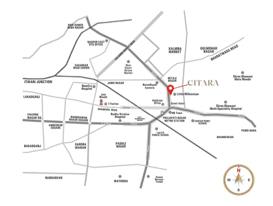 Project Image of 2247.0 - 2807.0 Sq.ft 3 BHK Apartment for buy in Goyal Citara