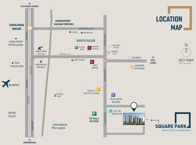 Project Image of 1070.0 - 1448.0 Sq.ft 2 BHK Apartment for buy in Square Park