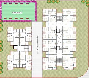 Project Image of 552.4 - 582.97 Sq.ft 2 BHK Apartment for buy in Kedarnath Keshav Enclave