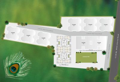 Project Image of 660.9 - 665.75 Sq.ft 2 BHK Apartment for buy in Gopinathji Bansi Residency