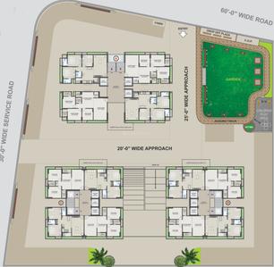 Project Image of 620.11 - 842.0 Sq.ft 2 BHK Apartment for buy in Shivay Rivanta River View