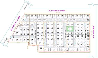 Bliss Residency Layout Plan 1