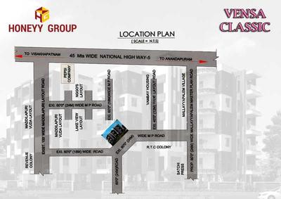 Project Image of 1110.0 - 1645.0 Sq.ft 2 BHK Apartment for buy in Honeyy Vensa Classic