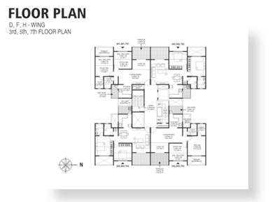 Project Image of 536.0 - 594.0 Sq.ft 2 BHK Apartment for buy in SSD Sai Pearl Phase 1
