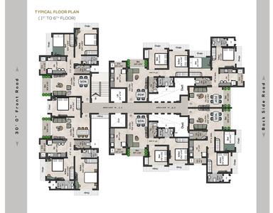 Project Image of 526.89 - 851.53 Sq.ft 2 BHK Apartment for buy in Decent Evoq