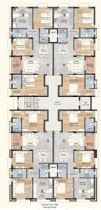 Project Image of 1287.0 - 1317.0 Sq.ft 3 BHK Apartment for buy in Rhythm