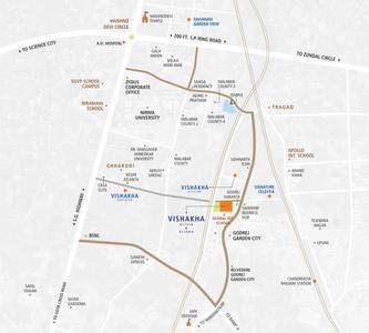 Project Image of 626.67 - 628.07 Sq.ft 2 BHK Apartment for buy in Shri Brahmani Vishakha Eliana