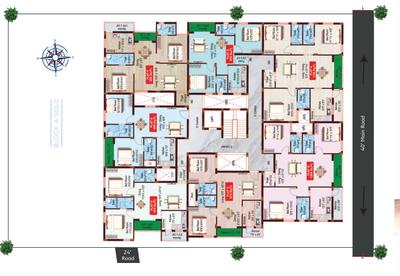 Project Image of 835.0 - 1326.0 Sq.ft 2 BHK Apartment for buy in GP Homes Elanza
