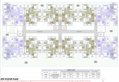 Project Image of 799.76 - 1100.07 Sq.ft 2 BHK Apartment for buy in Sachin Chaandrai Galaxy