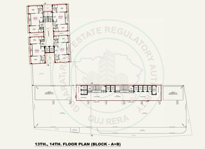 Project Image of 681.79 - 709.56 Sq.ft 2 BHK Apartment for buy in Shree One And Shree Forreva