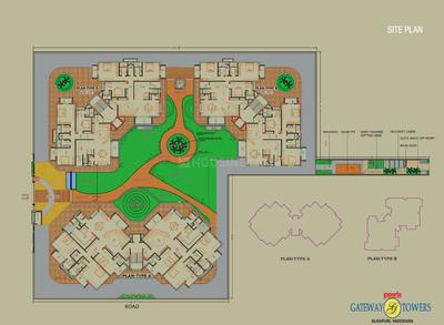 Project Image of 2300.0 - 2950.0 Sq.ft 3 BHK Apartment for buy in Pearls Gateway Towers