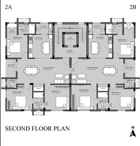 Project Image of 0.0 - 1393.0 Sq.ft 3 BHK Apartment for buy in Ramaniyam Gokulam