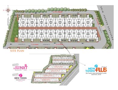 Project Image of 572.53 - 638.62 Sq.ft 2 BHK Apartment for buy in Unique New Town Phase I