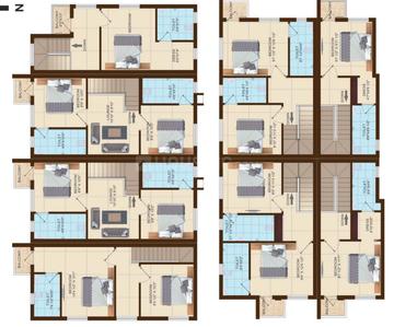 Project Image of 682.0 - 824.0 Sq.ft 1 BHK Villa for buy in Shriram Santrupthi Independent Villas