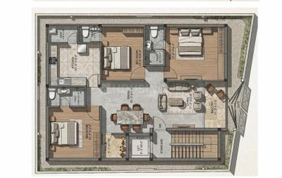 Project Image of 0.0 - 1546.0 Sq.ft 3 BHK Apartment for buy in ASK Akshara