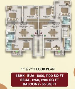 Project Image of 600.0 - 1280.0 Sq.ft 1 BHK Apartment for buy in Tridev Villa II