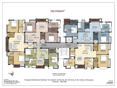 Project Image of 810.0 - 1323.0 Sq.ft 2 BHK Apartment for buy in Kanya Sri Harsha