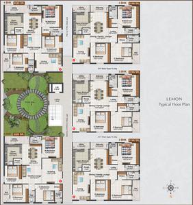 Project Image of 1180.0 - 2612.0 Sq.ft 2 BHK Apartment for buy in Orange Tangrilla Homes