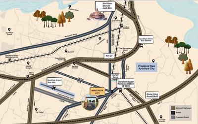 Project Image of 1000.0 - 2600.0 Sq.ft Residential Plot Plot for buy in Aero Vista City