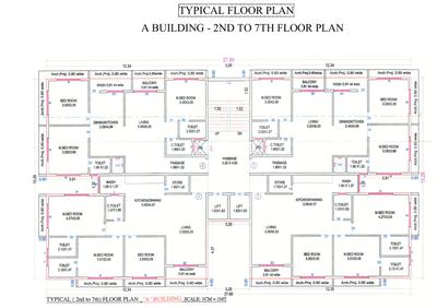 Project Image of 613.65 - 848.52 Sq.ft 2 BHK Apartment for buy in Shreenathji Green Emerald