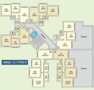 Project Image of 605.0 - 1210.0 Sq.ft 1 BHK Apartment for buy in Agarwal Glory