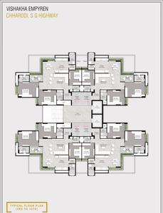 Project Image of 2520 Sq.ft 3 BHK Apartment / Flat for sale in Chharodi for Rs. 13700000