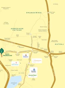 Project Image of 747.0 - 1105.0 Sq.ft 2 BHK Apartment for buy in Basil Vrundavan Wing E
