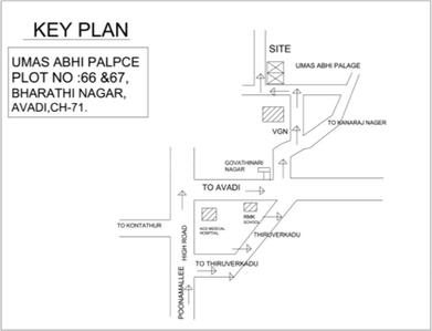 Project Image of 566.0 - 956.0 Sq.ft 1 BHK Apartment for buy in Uma Abhi Palace