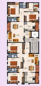 Project Image of 1154.0 - 1206.0 Sq.ft 3 BHK Apartment for buy in MKB Platina