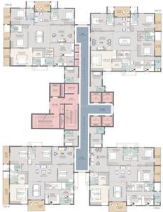 Project Image of 1755.0 - 3545.0 Sq.ft 3 BHK Apartment for buy in Maharaja Code Name Kosmopolis