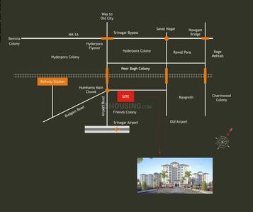 Project Image of 1610.0 - 2171.0 Sq.ft 3 BHK Apartment for buy in Adarsh Palm Spring