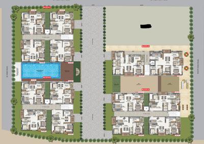 Project Image of 1114.93 - 1630.0 Sq.ft 2 BHK Apartment for buy in Inspire Four Square Block B