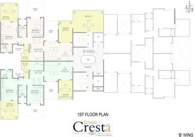 Project Image of 547.0 - 579.0 Sq.ft 2 BHK Apartment for buy in Suvan Cresta Phase B