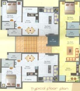 Project Image of 401.39 - 404.08 Sq.ft 1 BHK Apartment for buy in Gangotri Residency