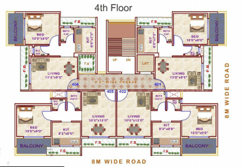 Project Image of 152.31 - 280.62 Sq.ft 1 BHK Apartment for buy in Abode Sapphire Bliss