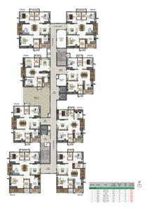 Project Image of 1250.0 - 1980.0 Sq.ft 2 BHK Apartment for buy in Aparna Kanopy Marigold