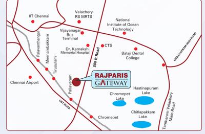 Project Image of 923.44 - 928.0 Sq.ft 2 BHK Apartment for buy in Rajparis Gateway