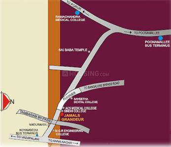 Project Image of 940.0 - 1345.0 Sq.ft 2 BHK Apartment for buy in Jamals Grandeur