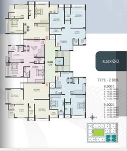 Project Image of 1035 Sq.ft 2 BHK Apartment / Flat for sale in Vastral for Rs. 3500000