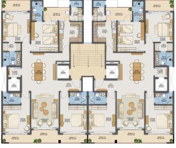 Project Image of 0.0 - 1702.0 Sq.ft 4 BHK Builder Floor for buy in Adani Samsara Ivana