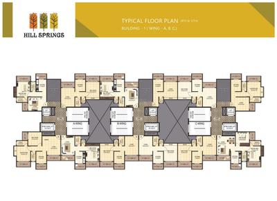 Project Image of 0.0 - 1050.0 Sq.ft 2 BHK Apartment for buy in Asha Hill Springs