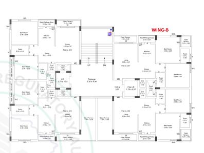 Project Image of 554.99 - 565.11 Sq.ft 2 BHK Apartment for buy in Amrut Nirali Heights